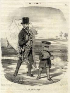 Exposition Histoire cerfs-volants Daumier