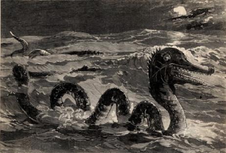 Exposition animaux fantastiques créatures monstres serpent de mer