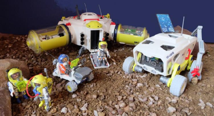 exposition planète Mars mission Playmobil