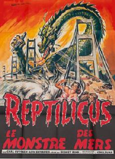 Exposition animaux fantastiques créatures reptilicus affiche