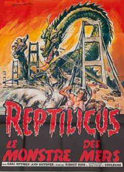 Exposition animaux fantastiques créatures reptilicus affiche