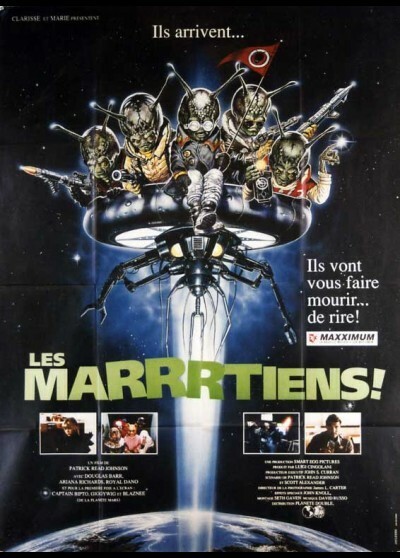 exposition planète Mars martiens Affiche